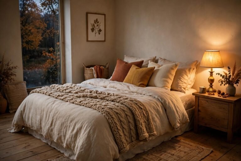 Cozy Fall Bedroom Refresh: 10 Warm Ideas for Autumn