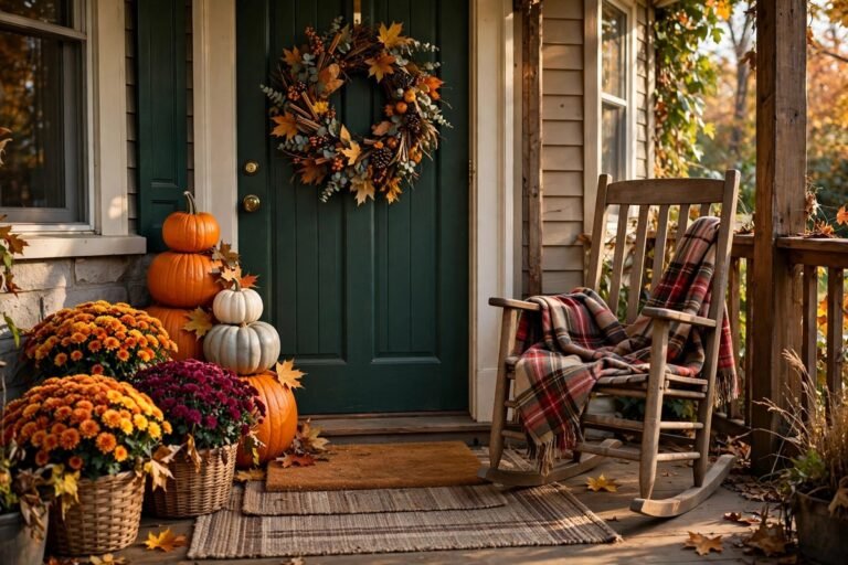 Fall Front Porch Decor Ideas: 10 Cozy Touches for Autumn